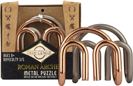 Roman Arches - Metal Disentanglement Puzzle