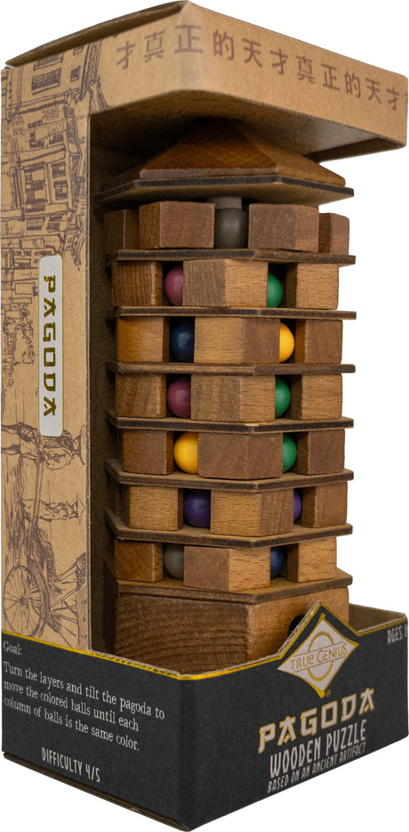 Chinese Pagoda - Brainteaser Puzzle