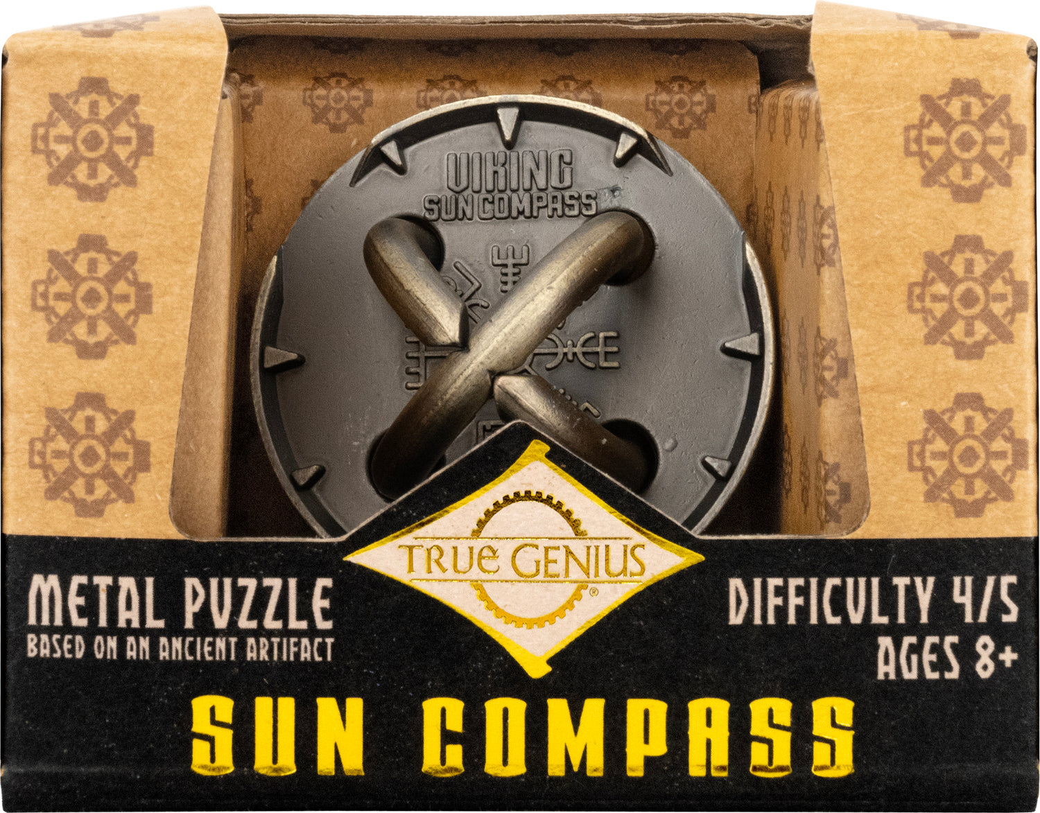 Viking Sun Compass Brainteaser Puzzle – Pufferbellies Toys & Books