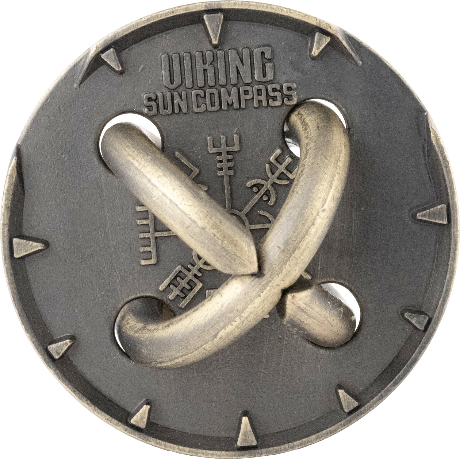 Viking Sun Compass Brainteaser Puzzle – Pufferbellies Toys & Books