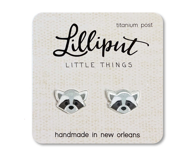 Raccoon Earrings Lilliput Little Things
