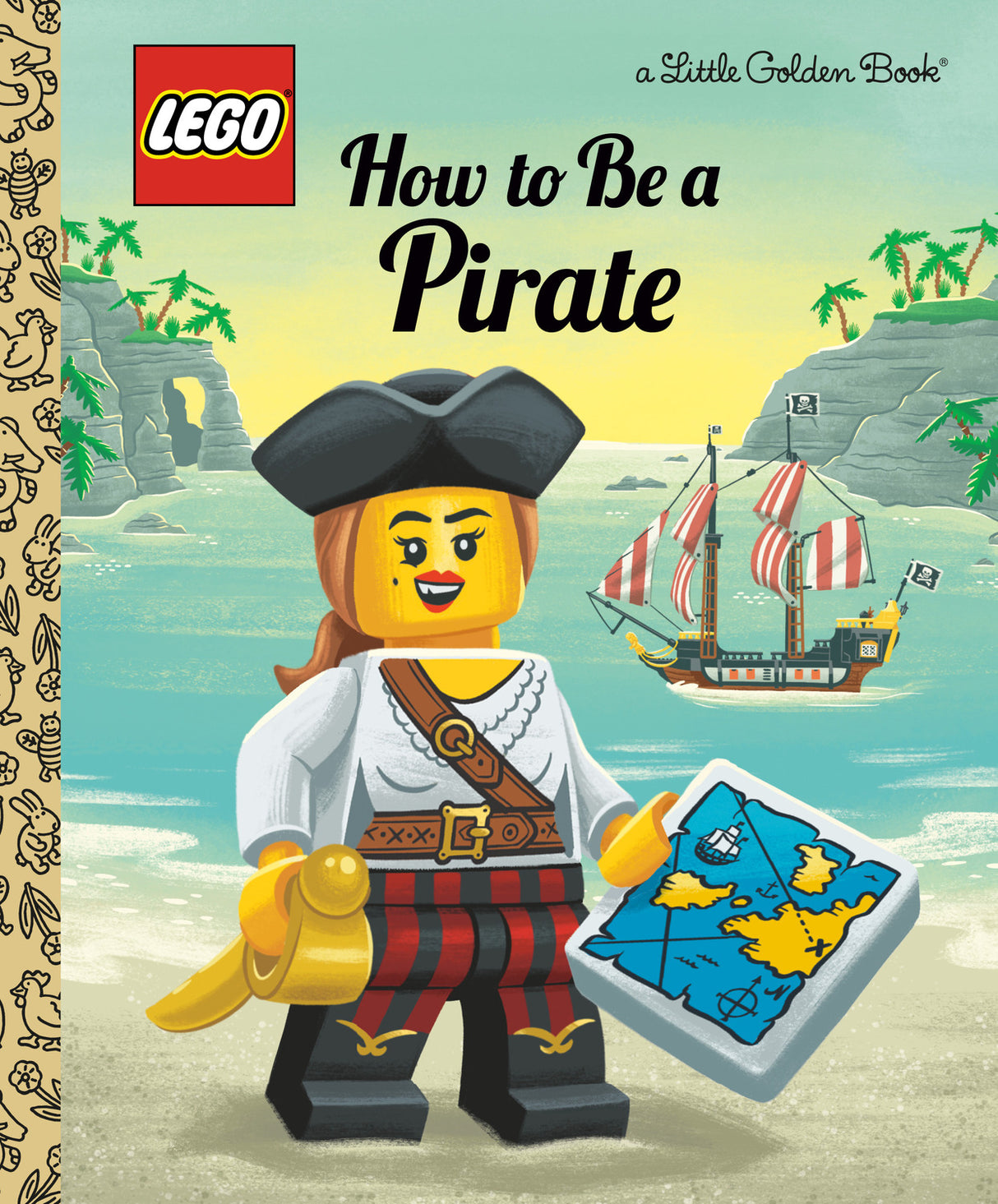 LEGO How to Be a Pirate Little Golden Book