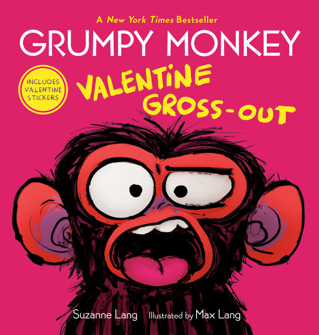 Grumpy Monkey Valentine Gross-Out: Includes Valentine Stickers Penguin Random House