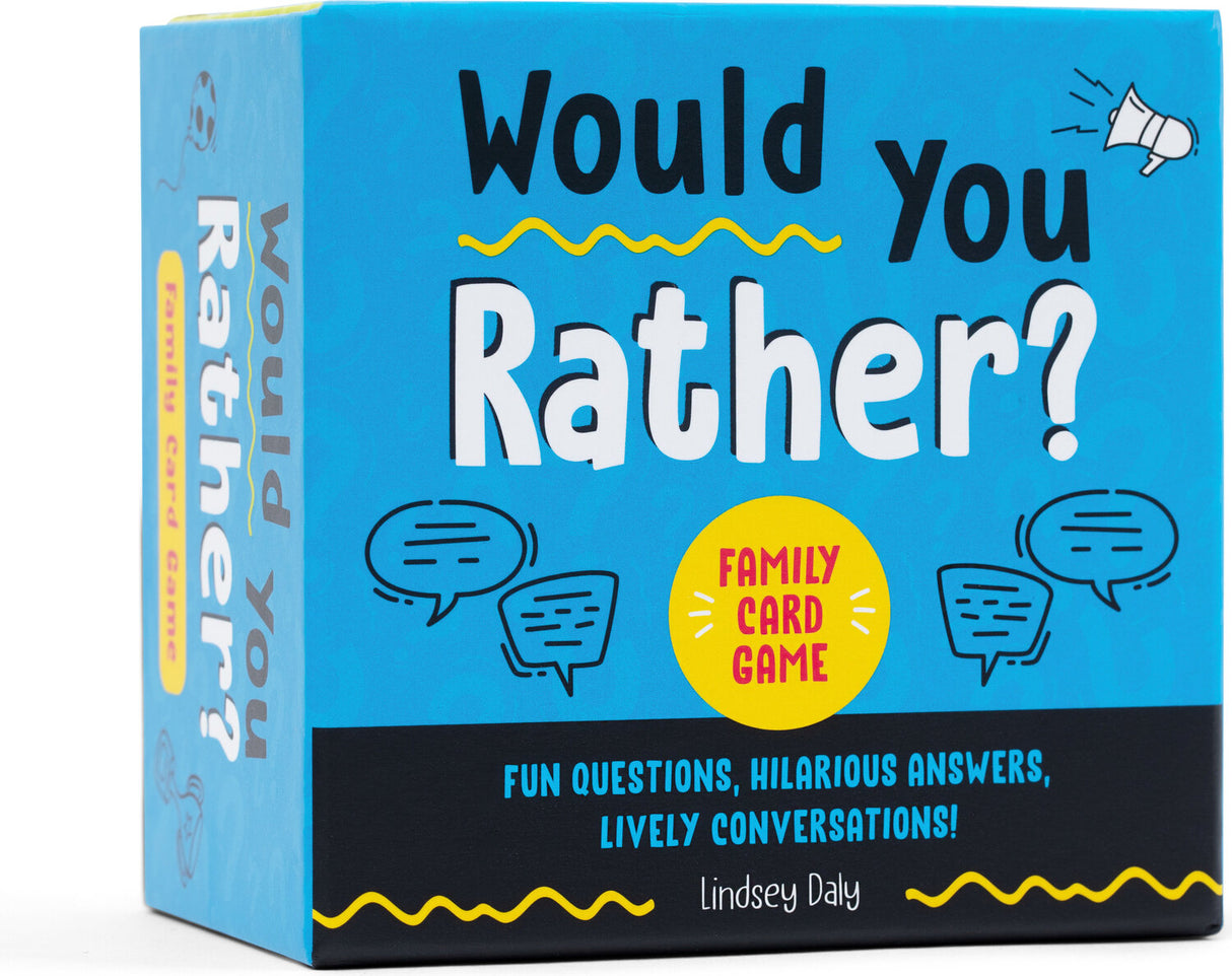 Would You Rather? Family Card Game: Fun Questions, Hilarious Answers, Lively Conversations!