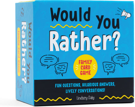 Would You Rather? Family Card Game: Fun Questions, Hilarious Answers, Lively Conversations!