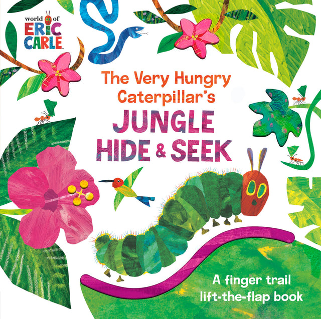 The Very Hungry Caterpillar's Jungle Hide & Seek: A Finger Trail Lift-the-Flap Book