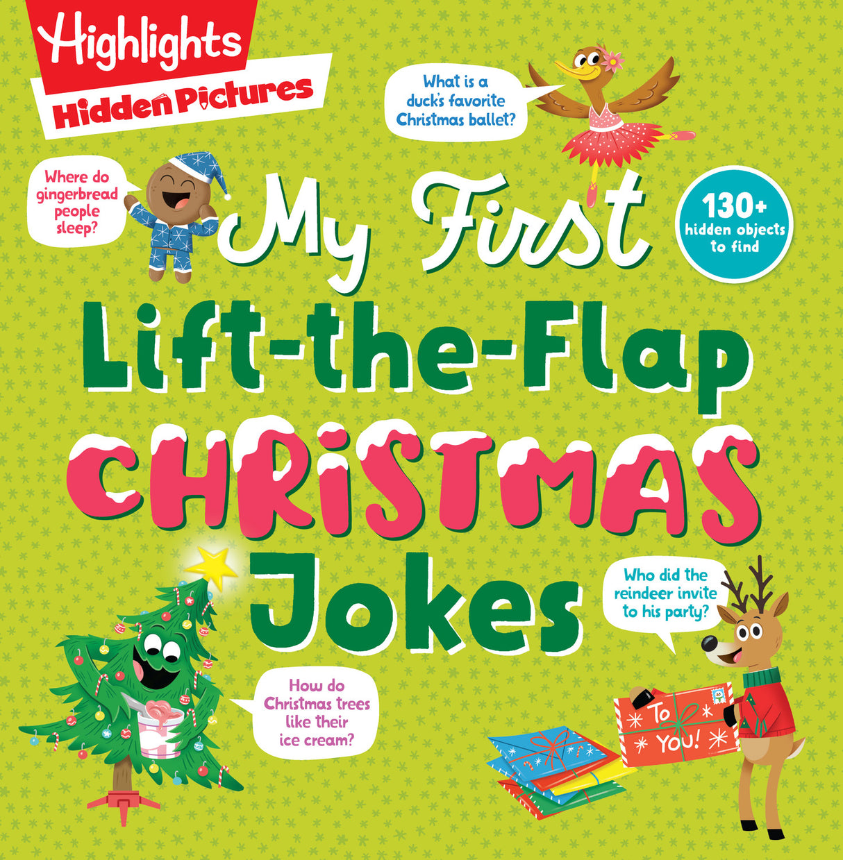 Hidden Pictures My First Lift-the-Flap Christmas Jokes: Fun-Filled Christmas Activity Book for Kids with Christmas Puzzles, Jokes and Over 130 Hidden Objects