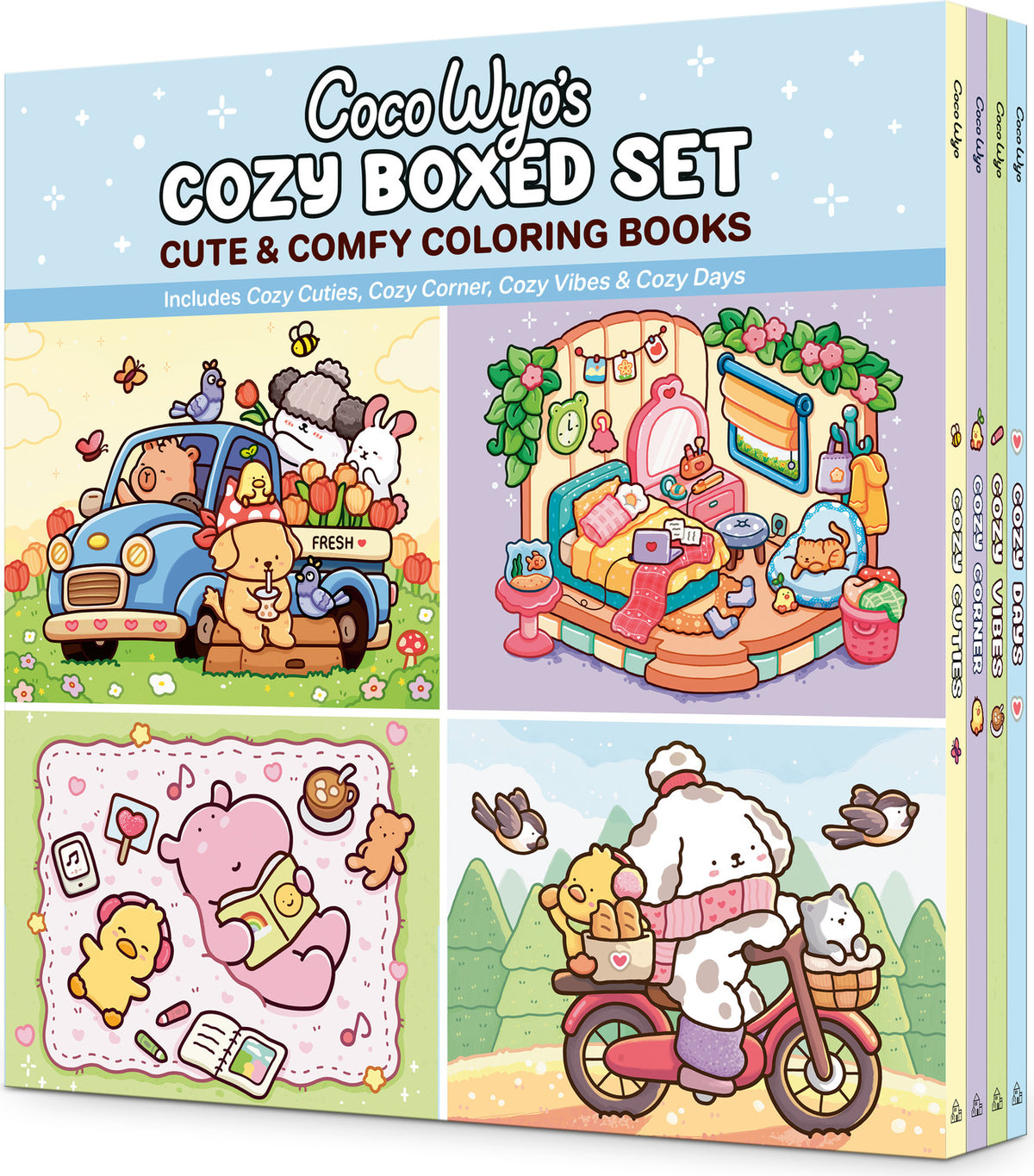 Coco Wyo's Cozy Boxed Set: Cozy Cuties; Cozy Corner; Cozy Vibes; Cozy Days