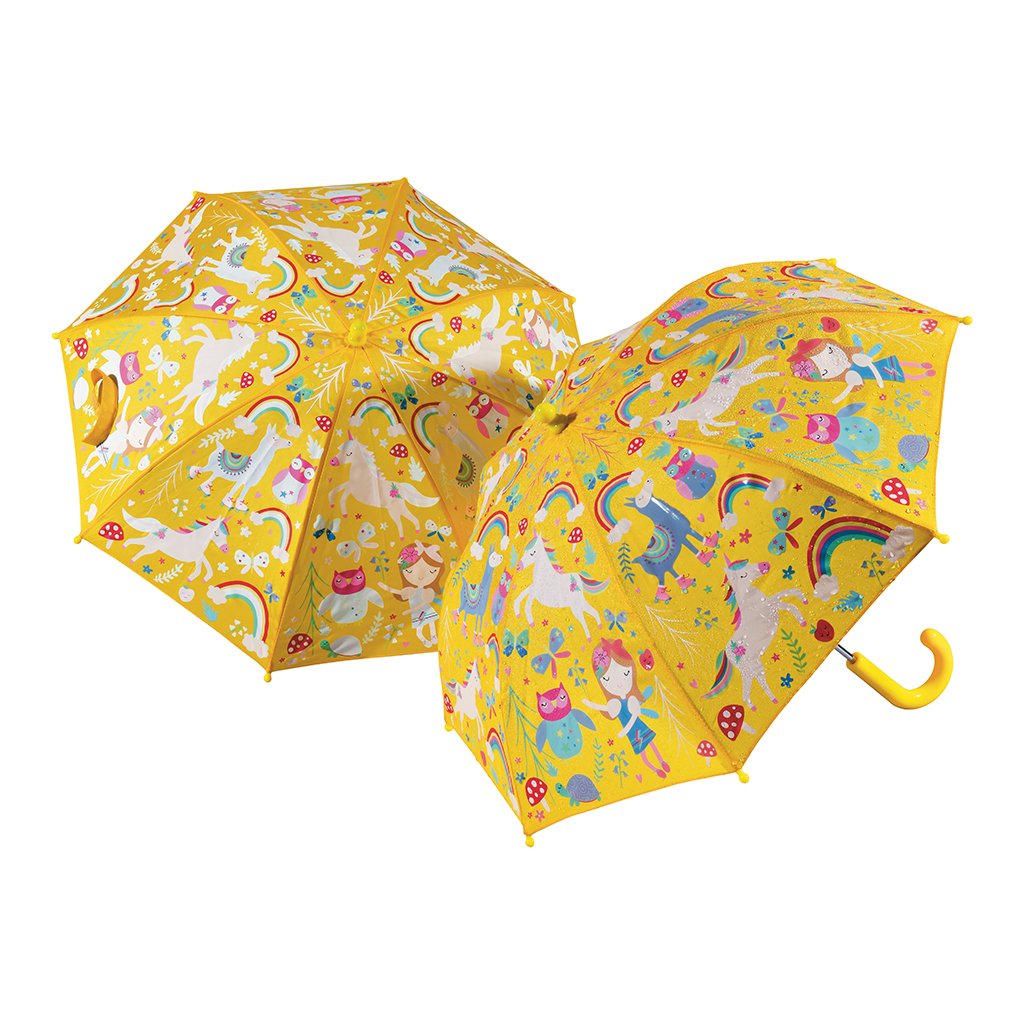 Color Changing Umbrella, Rainbow Fairy (Yellow)