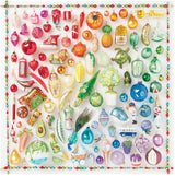 500 Piece Puzzle, Rainbow Ornaments