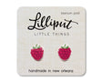 Raspberry Earrings Lilliput Little Things