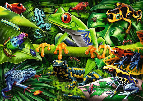 35 Piece Puzzle, Amazing Amphibians