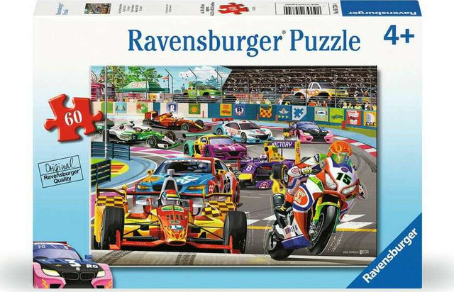 Racetrack Rally (60 Piece Puzzle) Ravensburger