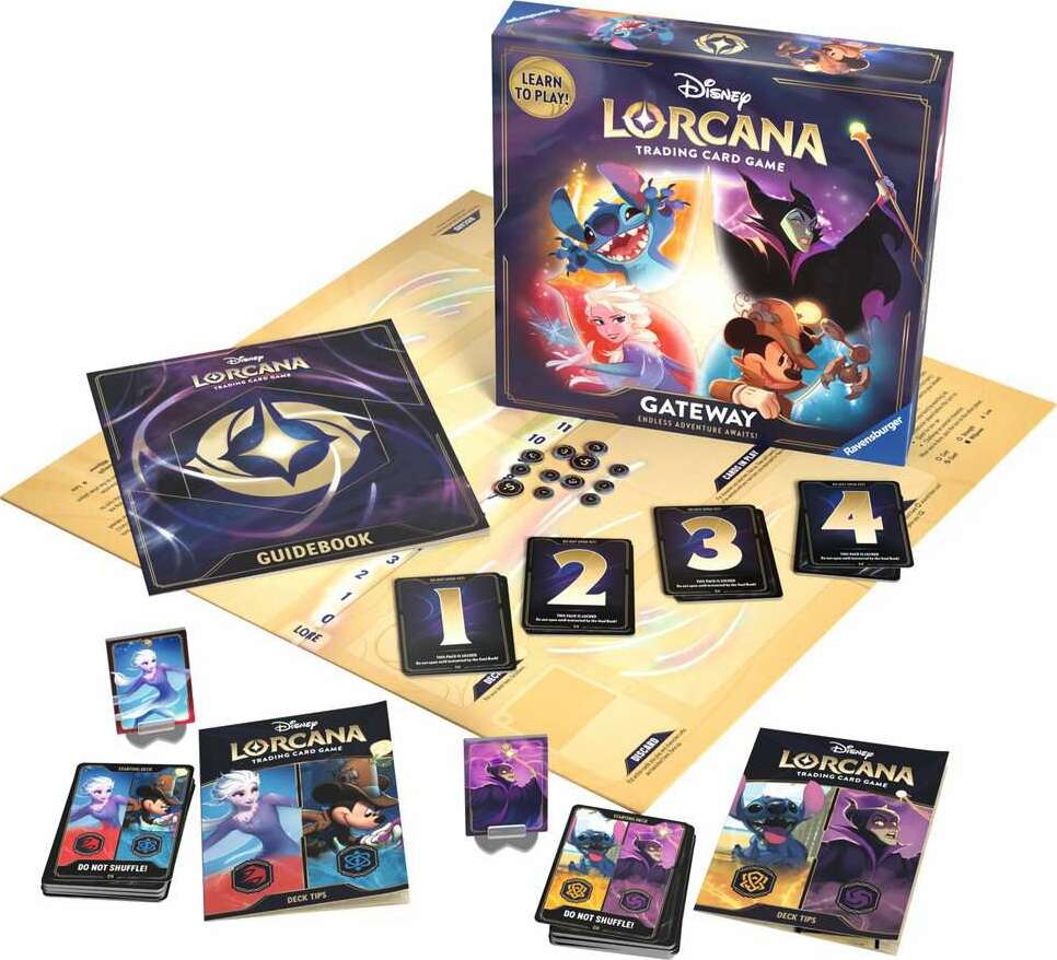 Disney Lorcana Trading Card Game ギフトセット Amazon.com: Ravensburger Disney Lorcana TCG: Into The