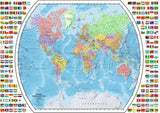 Political World Map (1000 Piece Puzzle)