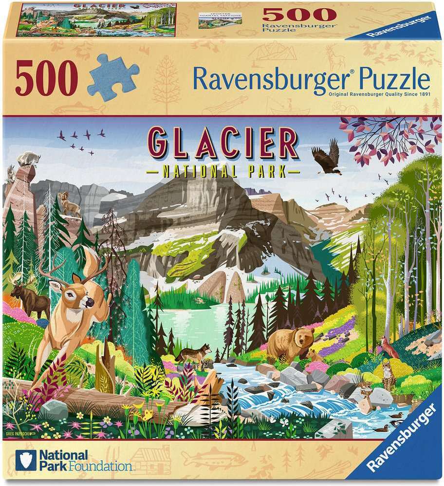 Glacier National Park 500 Pc Puzzle