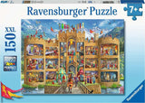 150 Piece Puzzle, Cutaway Castle