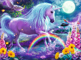 100 Piece Puzzle, Glitter Unicorn