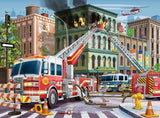 100 Piece Puzzle, Fire Rescue Truck