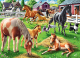 60 Piece Puzzle, Happy Horses