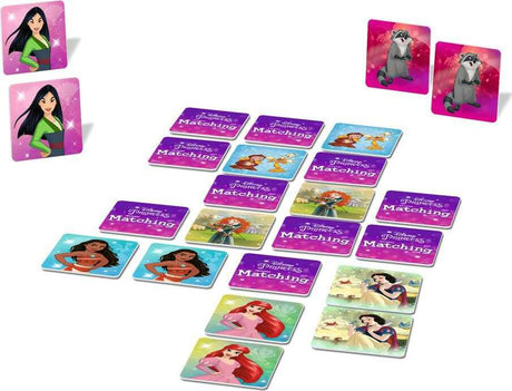 Princess Matching Game - Trilingual