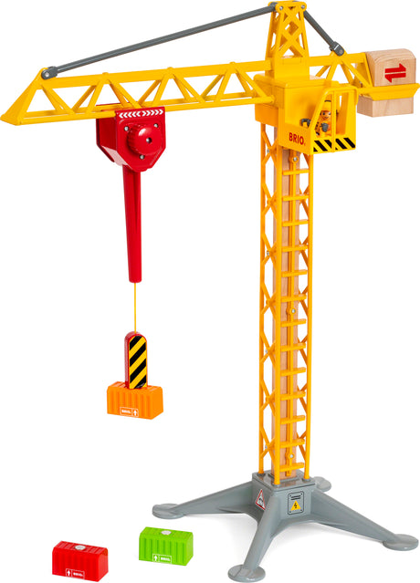 BRIO Light Up Construction Crane