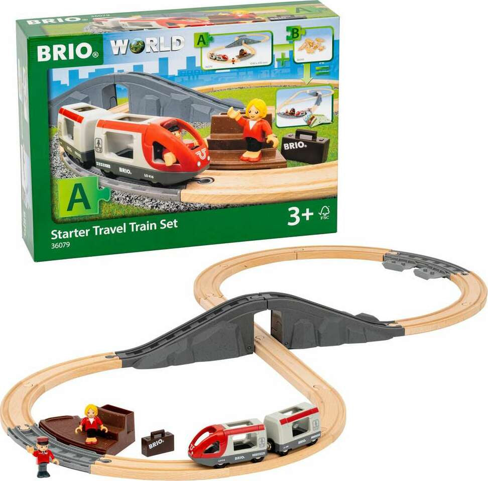 BRIO Starter Travel Train Set