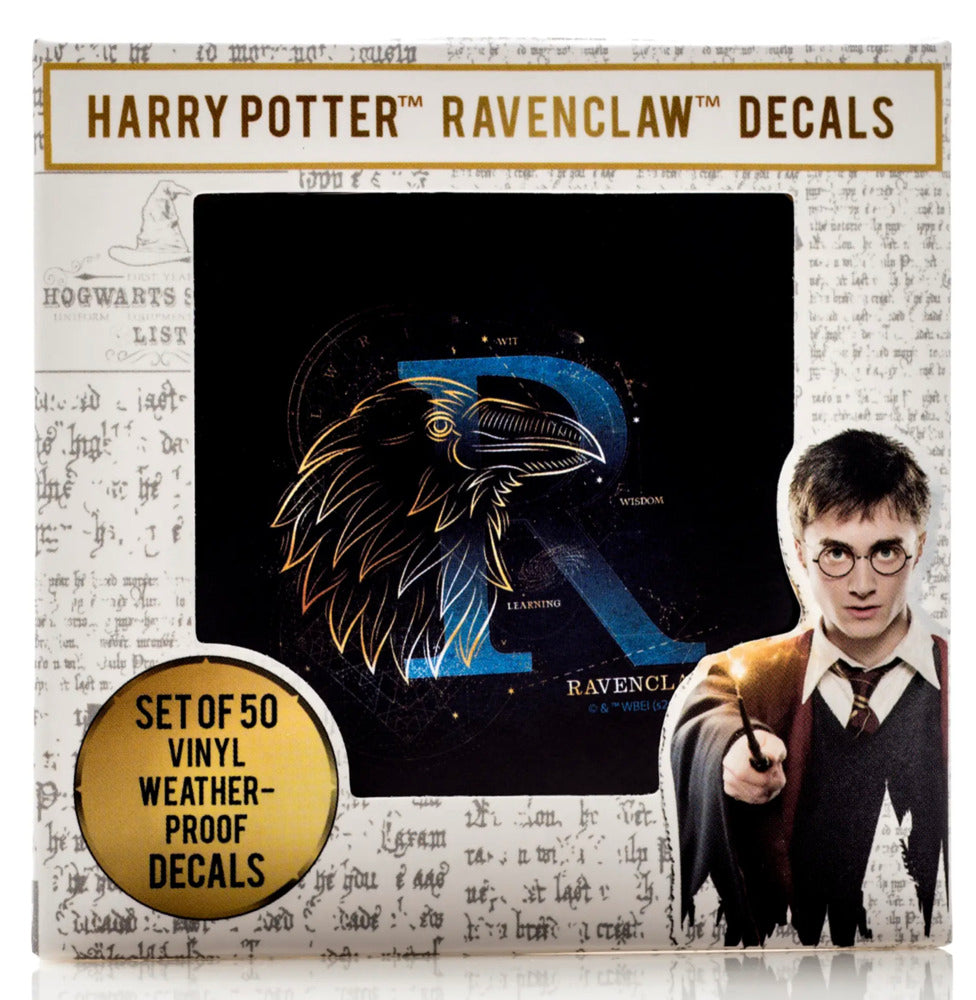 Set of 50 Harry Potter Vinyl Stickers - Ravenclaw