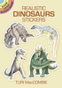 Realistic Dinosaurs Stickers Little Activity Book