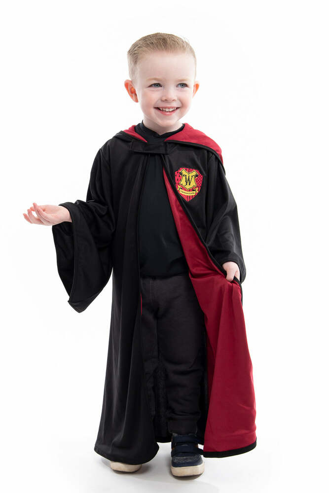 Red Wizard Robe - S/M (Ages 1-5)