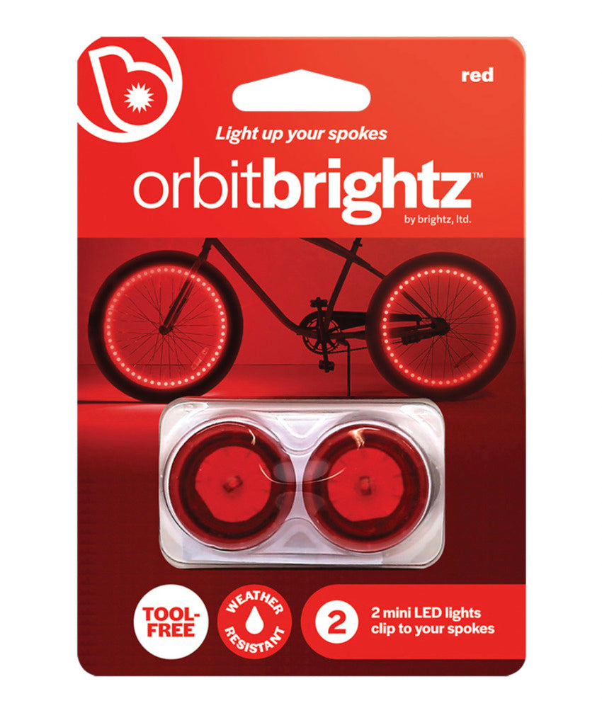 Orbit Brightz Red Bike Lights