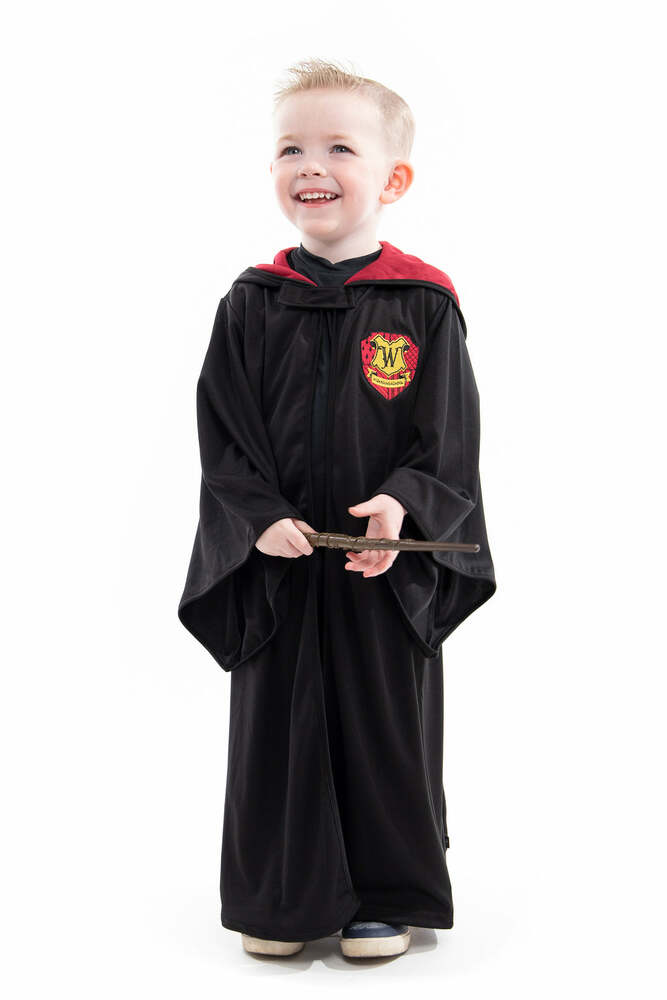 Red Wizard Robe - S/M (Ages 1-5)