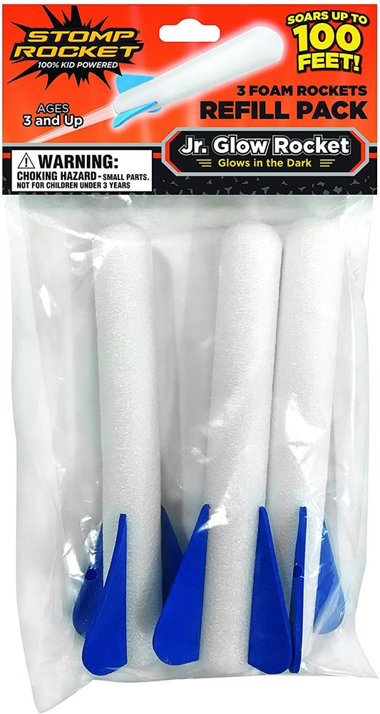 Glow Stomp Rockets Refill Pack