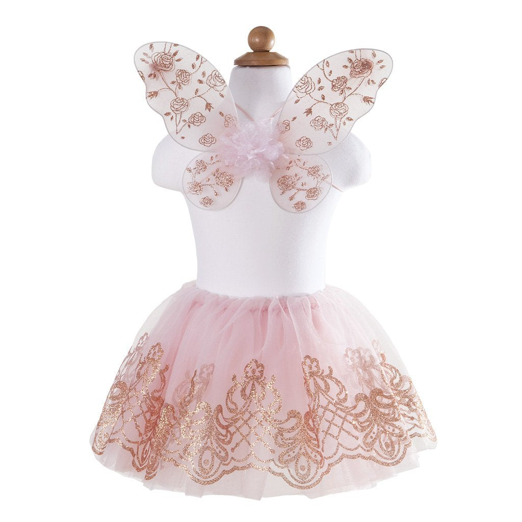 Rose Gold Wings and Tutu Set