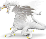 Glow-in-the-Dark Snow Dragon Figurine