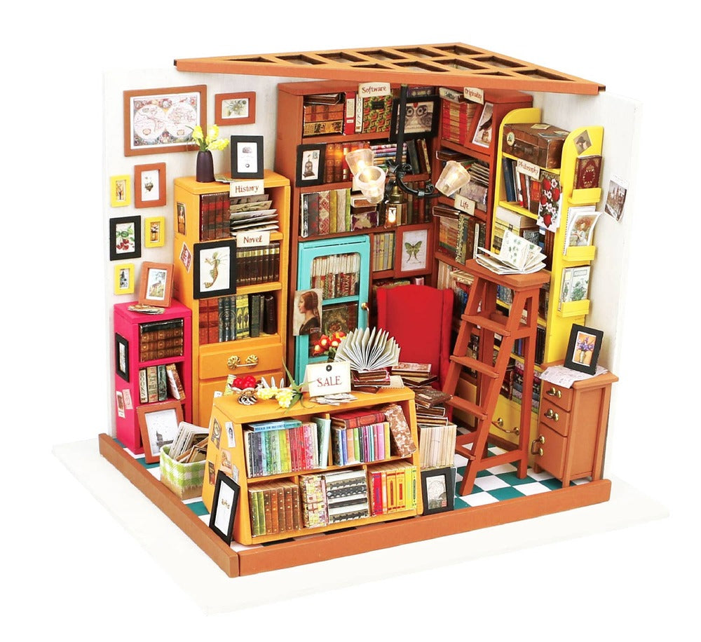 DIY Miniature Model Kit - Sam's Study