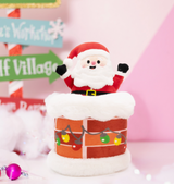 Santa in Chimney Plush