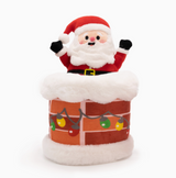 Santa in Chimney Plush