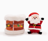 Santa in Chimney Plush