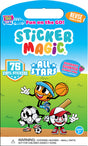 Sticker Magic: All-Stars Sports (Raspberry)