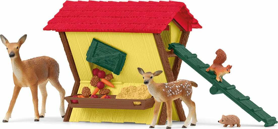 Schleich Feeding The Forest Animals Set