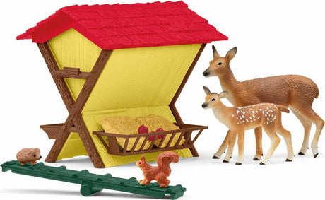 Schleich Feeding The Forest Animals Set