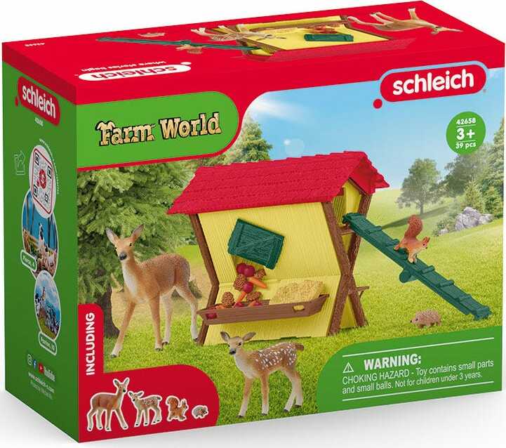 Schleich Feeding The Forest Animals Set