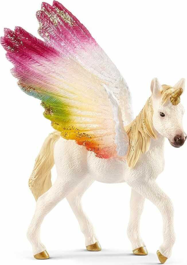 Schleich Winged Rainbow Unicorn Foal