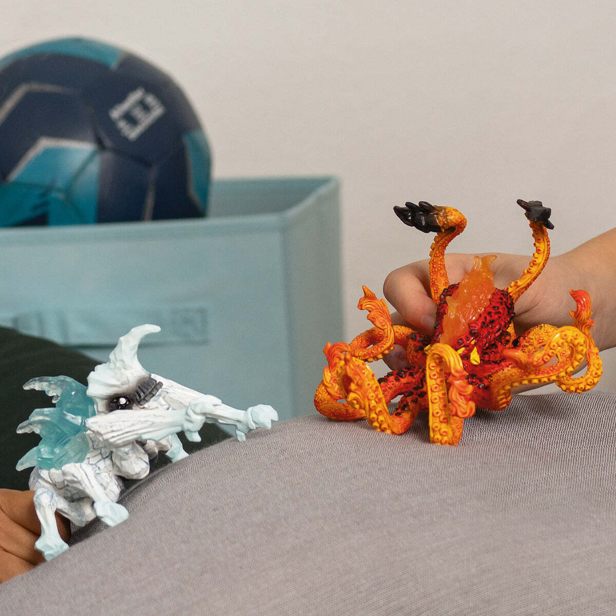 Ice Bug vs. Fire Kraken