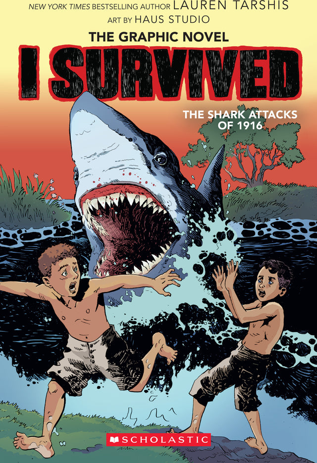 I Survived the Shark Attacks of 1916: A Graphic Novel (I Survived Graphic Novel #2)