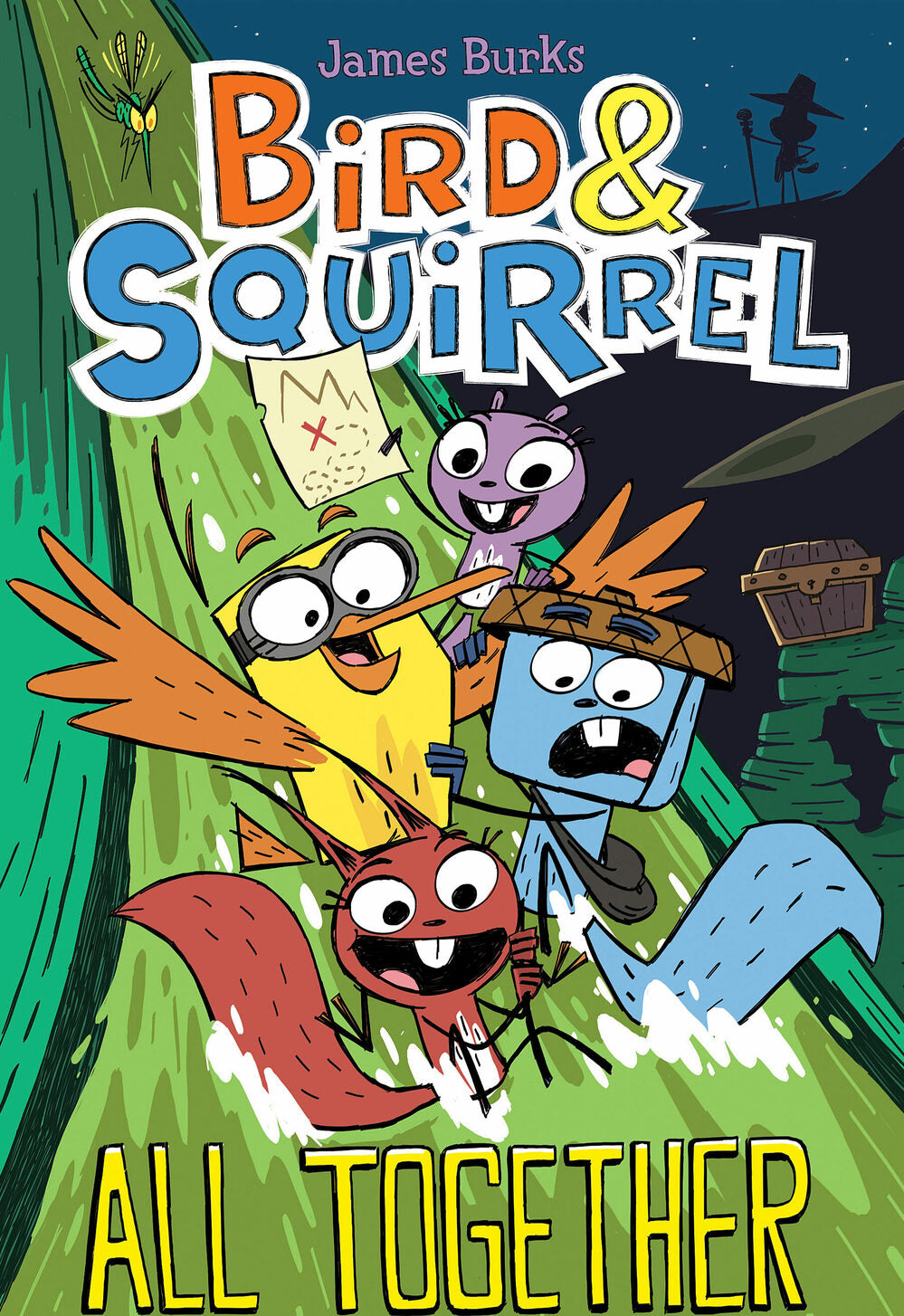 Bird & Squirrel All Together: A Graphic Novel (Bird & Squirrel #7)