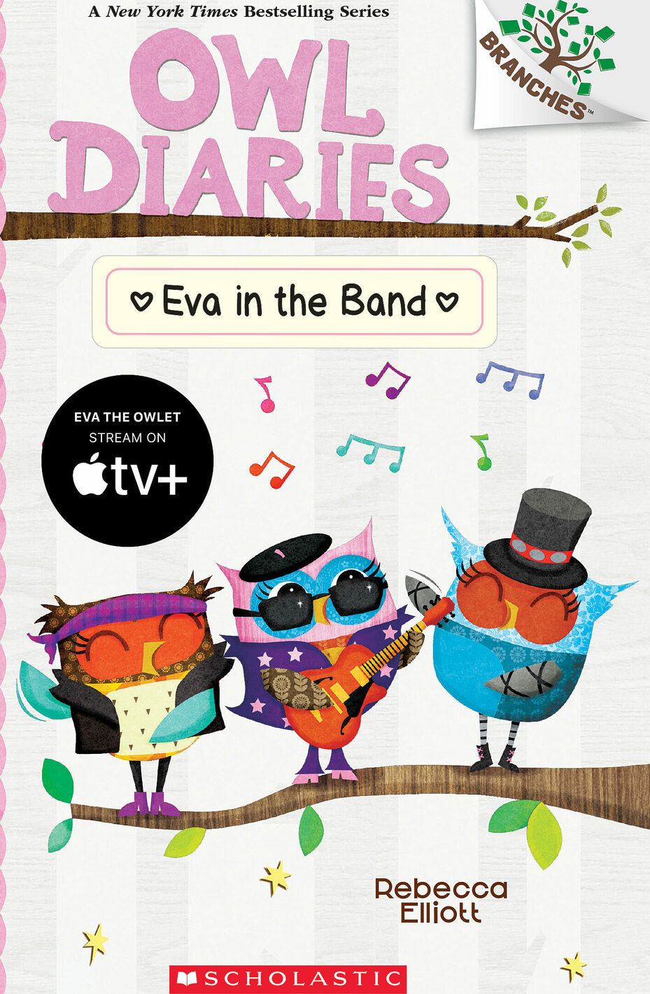 Eva in the Band: A Branches Book (Owl Diaries #17)