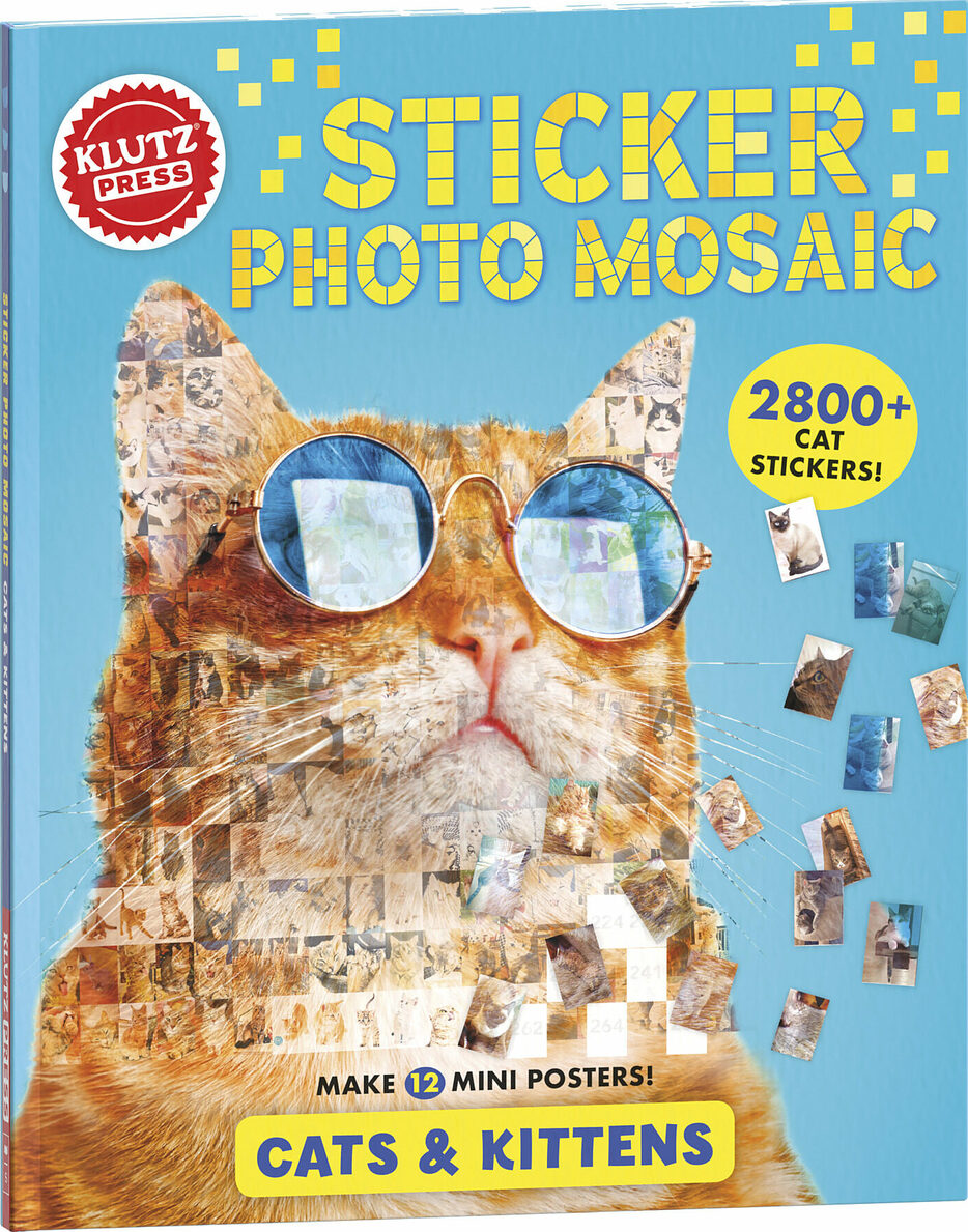 Sticker Photo Mosaic: Cats & Kittens