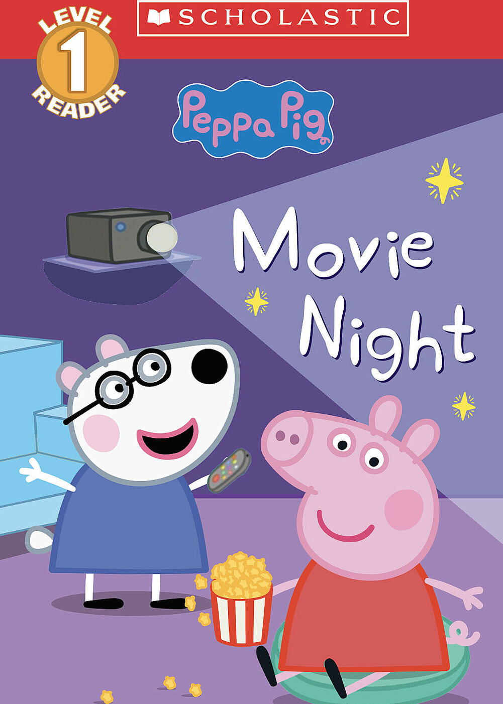 Movie Night (Peppa Pig: Scholastic Level 1 Reader #13)